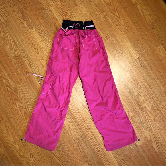 🔴SOLD🔴Zumba dance workout pants breast cancer - Picture 4 of 6